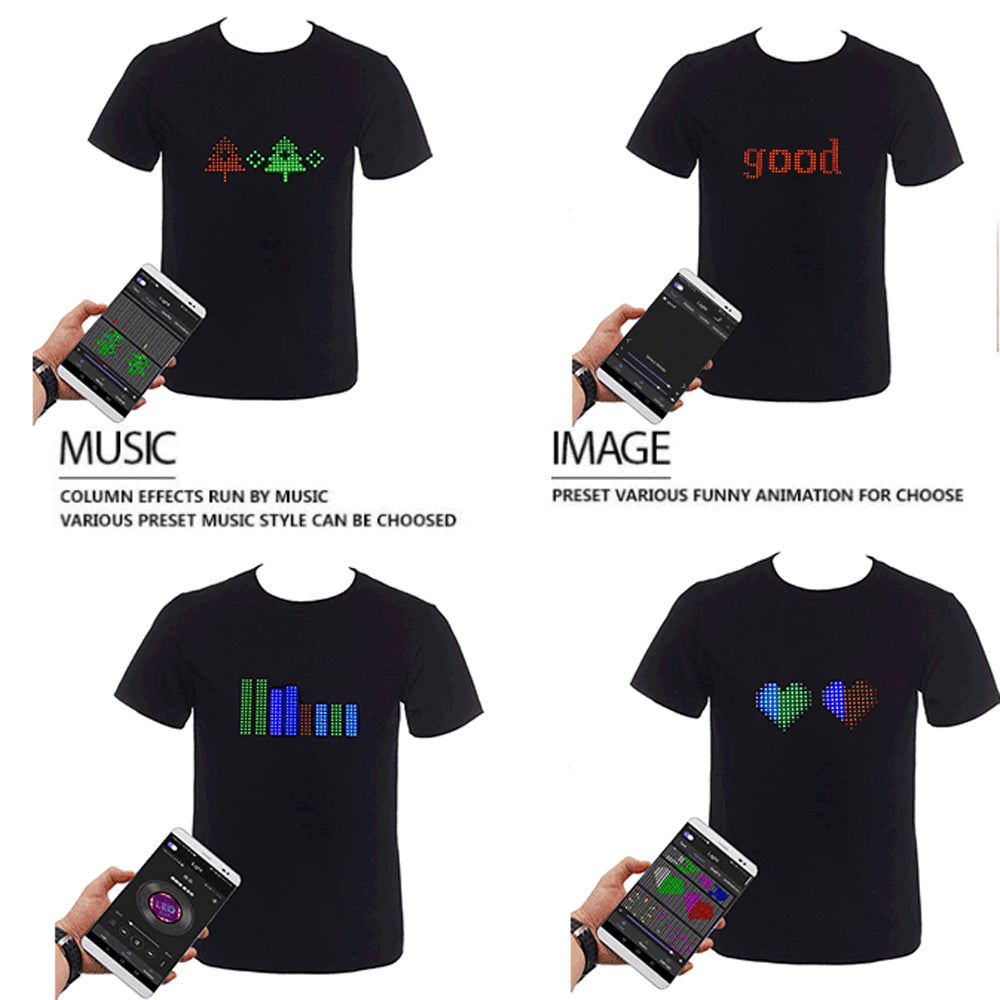 TXTWEAR™ LED Message Shirt